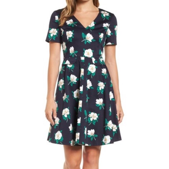 NWT Draper James magnolia love circle dress - Picture 2 of 8